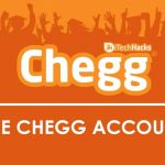 Contas gratuitas do Chegg